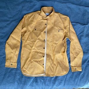 Gustin Cone Mills Workshirt XXL Slim in Marigold - Never Worn/Washed